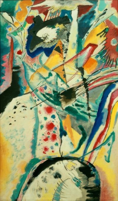 Grande studio per il murale per Edwin R. Campbell n. 3 da Wassily Kandinsky